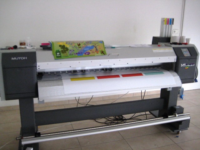 Mutoh - ValueJet 1614 incl. 30KG Aufwickeleinheit